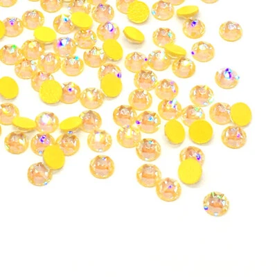 144 Swarovski 2088 16ss Clavo Flatbacks 4mm ss16 Amarillo CRISTAL SUNSHINE DELITE Foto 1 de 4