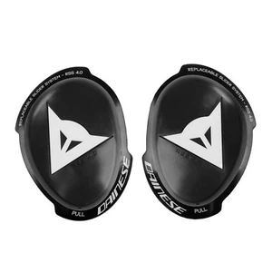 Dainese Knee Slider RSS 4.0 Full Set Knieschleifer Set Schwarz Weiß - Bild 1 von 1