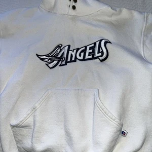 Angels Kids White Hoodie Size Large - Picture 1 of 4