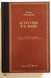 Libro Il Vecchio E Il Mare Ernest Hemingway Mondadori DeAgostini 1986 (L111 - Picture 1 of 3