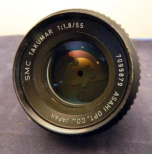 SMC TAXUMAR 1:1.8/55 7099879 ashi opt co lens - circa 1971 see details - Picture 1 of 2