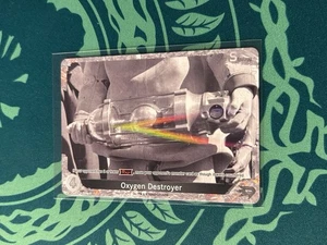 Oxygen Destroyer P 077+ Foil Godzilla Gioco di Carte 1° Edizione Strategia Parallela - Foto 1 di 1