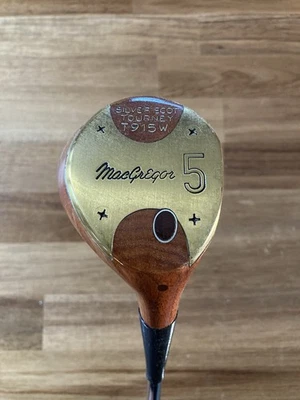 Hermoso grano en este MacGregor Silver Scot Tourney T915W madera de caqui #5 Foto 1 de 4