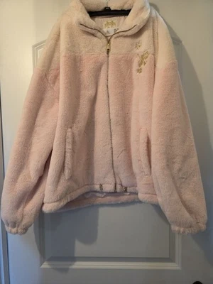 Chaqueta polar Disney rosa y crema XL excelente estado Foto 1 de 4