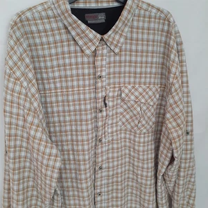 Herren Wrangler Outdoor Langarm kariert Knopfleiste Größe XXL Regular Fit - Bild 1 von 10