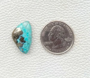 16 Ct Natural White Water Turquoise Fancy Cabochon Gemstone F0=155 - Picture 1 of 6