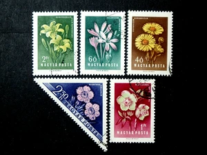 HUNGARY 10 USED STAMPS #20 - Picture 1 of 2