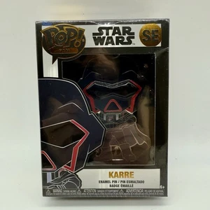 Funko POP! Pin! Star Wars SE KARRE Enamel 4-inch Pin New Factory Sealed - Picture 1 of 2