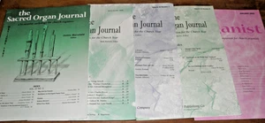 Konvolut 5 Kirchenorgel Journal & Organist Liederbücher - 1997, 1999, 2007, 2008,2002 - Bild 1 von 6