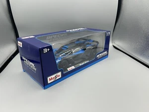 MAISTO SPECIAL EDITION BUGATTI BOLIDE - NERO E BLU METALLIZZATO - 1/18 PRESSOFUSO - Foto 1 di 6