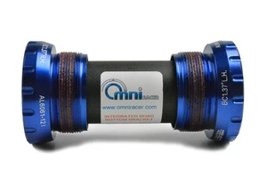 OMNI Racer WORLDS LIGHTEST Ti CERAMIC Bottom Bracket Fits Dura-Ace Ultegra 105 - Picture 1 of 12