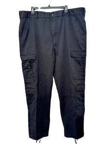Pantalón Rothco Oficial EMT Para Hombres XXL Regular Negro Carga Utilidad Ajustable Pantalones - Imagen 1 de 12