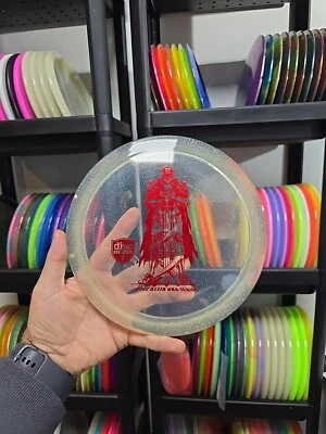 Discmania Metal Flake C-Line Vanguard Clear 173g Disc Golf  Klein Red Box 2024 - Image 1 of 4