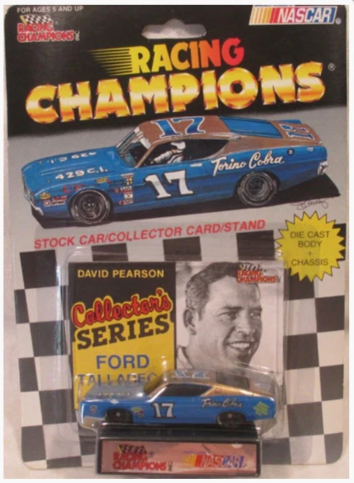 Racing Champions David Pearson #17 1969 Torino Cobra 1/64 NASCAR diecast Foto 1 de 4