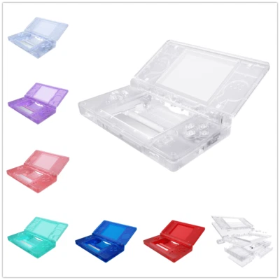 DIY Clear Buttons Full  Set Housing Shell Screen Lens for Nintendo DS Lite NDSL - Image 1 of 4