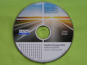 NAVIGATION CD WIP COM RT3 OSTEUROPA 2013 CITROEN C4 C5 C6 C8 PEUGEOT 207 307 407 - Bild 1 von 1