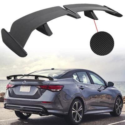 Carbon Fiber Seagull Style Trunk Spoiler Wing For Nissan Sentra SR SV 2000-2023 - Изображение 1 из 4