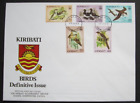 Kiribati,  First day covers. 1983, Birds, Official Definitive