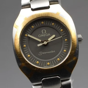 [NEAR MINT] OMEGA Seamaster Polaris Cal.1460 796.1022 Women's QZ Watch JP U314 - Picture 1 of 12