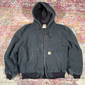 Chaqueta Carhartt J140 Vintage Negra Talla Grande - Imagen 1 de 10