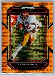 Charles Blanco/49 Naranja Pulsar USC 2023 Panini Prizm Selecciones de Draft Fútbol - Imagen 1 de 2