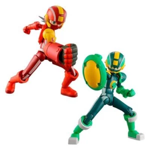 NEW Bandai SMP Kit Makes Pose Rockman EXE Heat Guts & Wood Shield Set Candy Toy - Picture 1 of 5