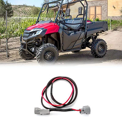 KEY ON POWER HARNESS For Honda Talon 1000 Pioneer 500/700/1000 Foreman ATV UTV - Image 1 of 4