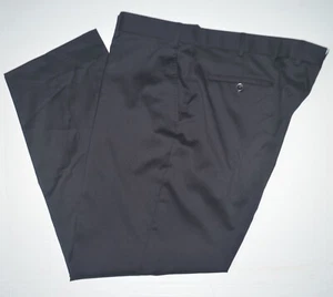 6 East LORO PIANA Traditional Fit Super 130s Wool Flat Front Dress Pants 42 x 30 - Picture 1 of 5