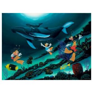 Disney's Ocean Life 30x40 Gallery Wrap Canvas Disney A/P Limited Edition Wyland