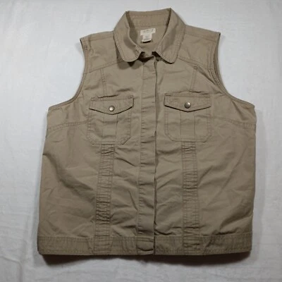 Chaleco As Real As Wrangler Mujer XXL Bronceado Bolsillo Senderismo Safari WKPH50421-LRW515K Foto 1 de 4