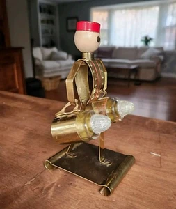 Vintage 1940s Art Deco Johnny Bellhop Salt & Pepper Set Rare Excellent Complete - Picture 1 of 20