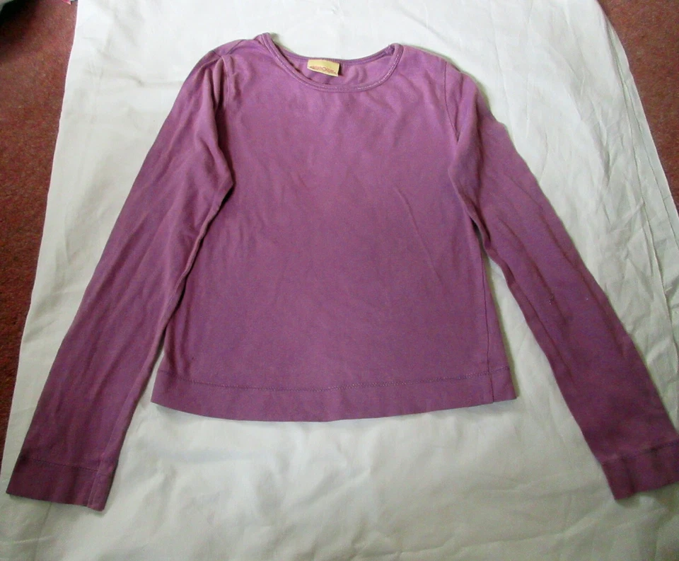 CHEROKEE lilac long sleeved T-SHIRT age 5 years - Image 1 of 1