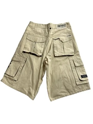Pantalones Cortos Polo Sur Para Hombres 31 Carga Años 2000 Camuflados Ripstop Sueltos Monopatín Y2K Foto 1 de 4