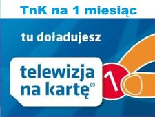  DOMOWY 1m EXPRES Doładowanie TnK Telewizja na Card NC+, Top-up Prepaid TVN