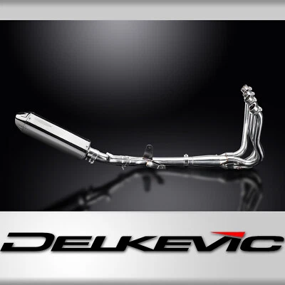 Suzuki GSX-S1000 2016-2024 Complete Exhaust 4-1 13" Tri-Oval Stainless Muffler - Image 1 of 4