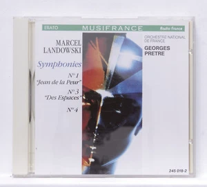 GEORGES PRETRE ⸺ LANDOWSKI Symphonies nos.1, 3 & 4 ⸺ ERATO CD NM - Picture 1 of 2