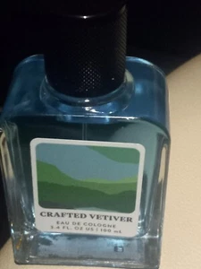 CRAFTED VETIVER- Eau De Cologne Tru Fragrance 3.4oz / 100ml NWOB - Picture 1 of 4