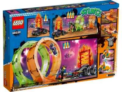 Lego Double Loop Stunt Arena 60339 Town Minifigure Building Set - Image 1 of 4