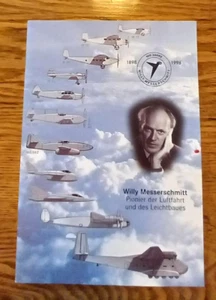 1998 100 Jahre Willy Messerschmitt Gedenkveröffentlichung in deutscher Sprache - Bild 1 von 7