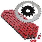 Red Drive Chain And Sprockets Kit for Yamaha Blaster 200 YFS200 1988-2006
