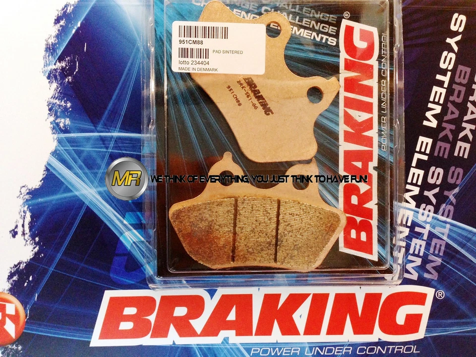 FOR HARLEY DAVIDSON FLHX STREET GLIDE 1584 2007 07 REAR SINTERED BRAKE PADS BRAK - Image 1 of 1
