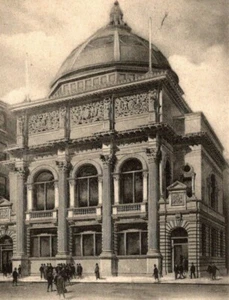 New York Clearing House NY City NYC Rotograph Postkarte A 145 ca1907 - Bild 1 von 3