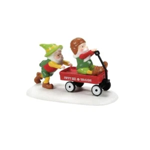 Dept 56 North Pole ROAD TEST #6013434 NRFB 2024 red fifty-six wagon factory* - Picture 1 of 4