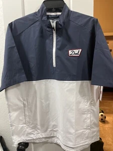 BARSTOOL Golf 1/4 Zip DAD Pullover Short Sleeve Windbreaker performance  Small - Picture 1 of 3