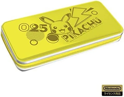 Hori Aluminum Case Pikachu Pop Pokemon for Nintendo Switch F/S w/Tracking# Japan - Image 1 of 4