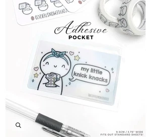 NEW Little Knick Knacks Sticky Pocket The Coffee Monsterz Co TCMC sold out - Picture 1 of 2