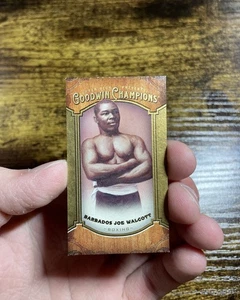 2014 Upper Deck Goodwin Champions Barbados Joe Walcott #132 Mini - Picture 1 of 6