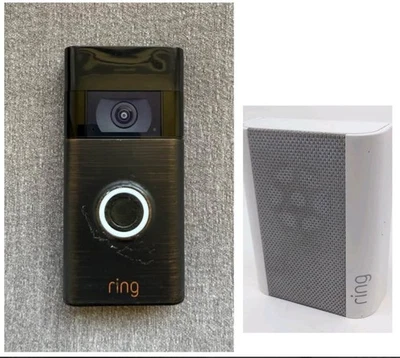 Paquete Ring Doorbell - Timbre Y Timbre Gen 2 - BATERÍA o CABLEADO Foto 1 de 4