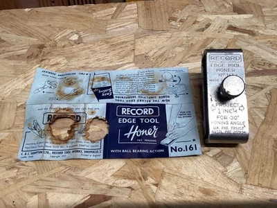 Vintage Record no 161 Edge tool honer honing guide for chisels and planes - Image 1 of 4