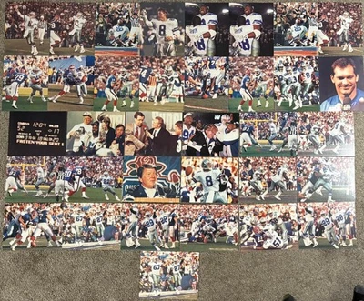Lote de 35 fotos 8x10 1993 Dallas Cowboys Super Bowl XXVII campeones Troy Aikman Foto 1 de 4